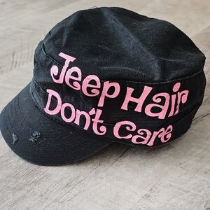 Black and Pink Cap